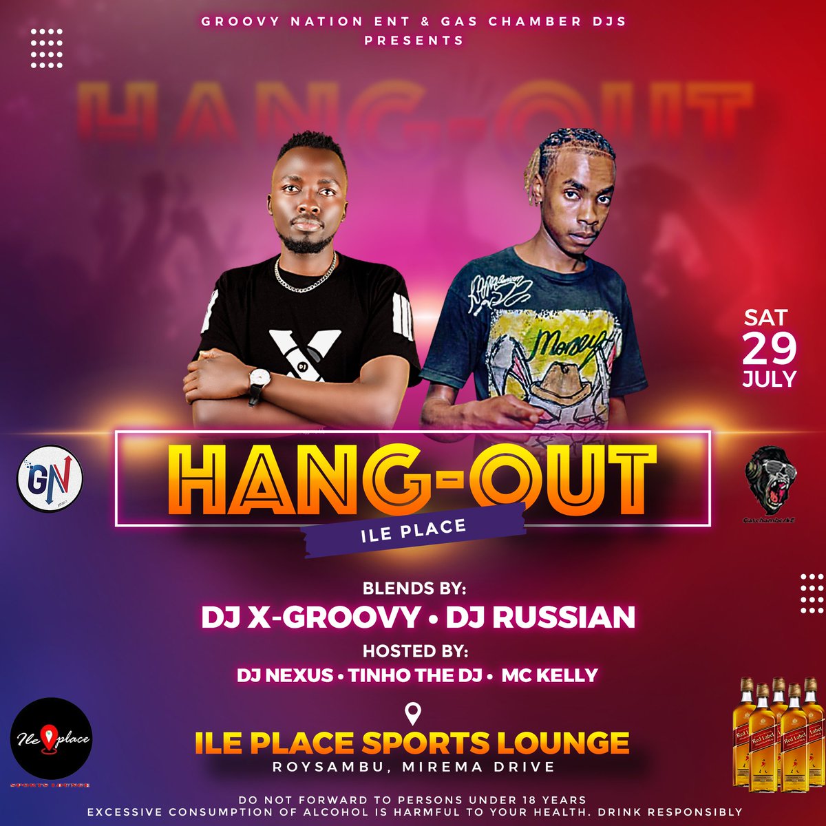 djx_groovy's tweet photo. 29th July We #Hang-Out @ileplacelounge end of month party. X_Groovy alongside Dj Russian, it's gonna be 🔥🔥🔥 Don't miss💯
#GroovyNation
#GasChamberDjs https://t.co/iMgZdkzd99