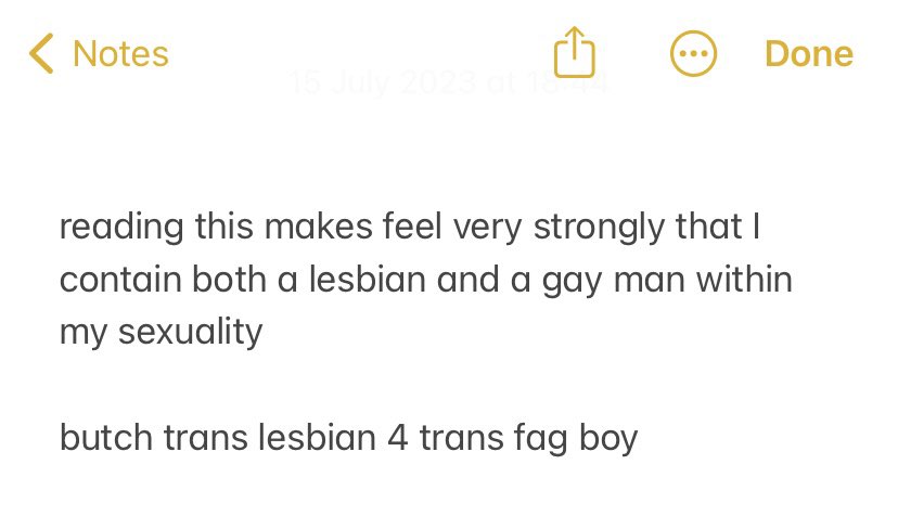 dandelionreb's tweet image. happy non binary day from this 4am phone note lmao