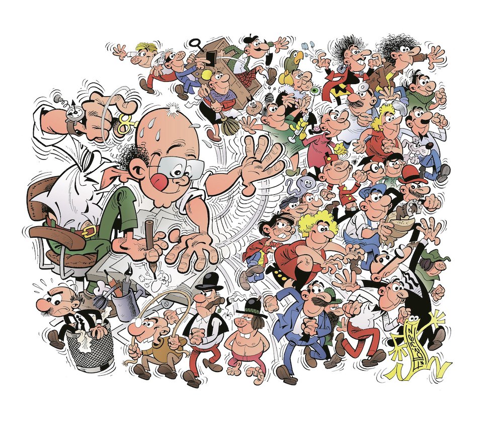 ErlPopi's tweet photo. Mis mañanas, mis tardes, mi infancia y juventud se alimentaron con tus historias, tu crítica y tu buen hacer. Gracias por tu obra Ibañez, eterno descansas en nuestros recuerdos #Ibañez #DEP https://t.co/awNRRbmDby