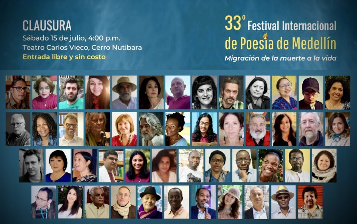 AshrafDali's tweet photo. Poetas invitados: Freddy Náñez (República Bolivariana de Venezuela), Melissa Merlo (Honduras), Nicolás Antonioli (Argentina), Mónica Laneri (Paraguay), Alex Pausides (Cuba), Nigar Hasan Zadeh (Azerbaiyán), Vadim Terekhin (Rusia), Barbara Pogačnik (Eslovenia), https://t.co/Uvwq5CEt4L