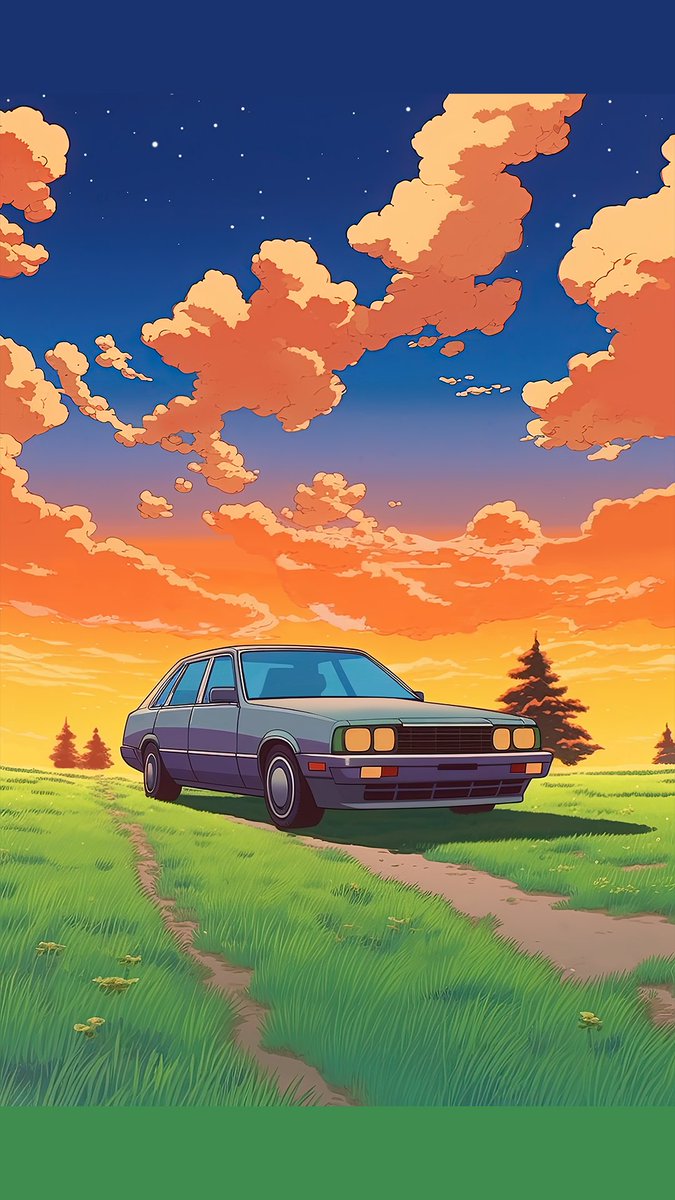 huzaifanaveeda1's tweet photo. 🌅Sunrise Drive🚗
You can reach out via DM💌 for custom orders, and together, let's bring your emotions to vibrant existence
#albumcoverart #retrofuturism #outrun #animeaesthetic #morningglow #fieldofdreams #artistic #illustration #retrocolors #80sanimestyle #Sunrise #dreamyart https://t.co/xrbj8MaVMs