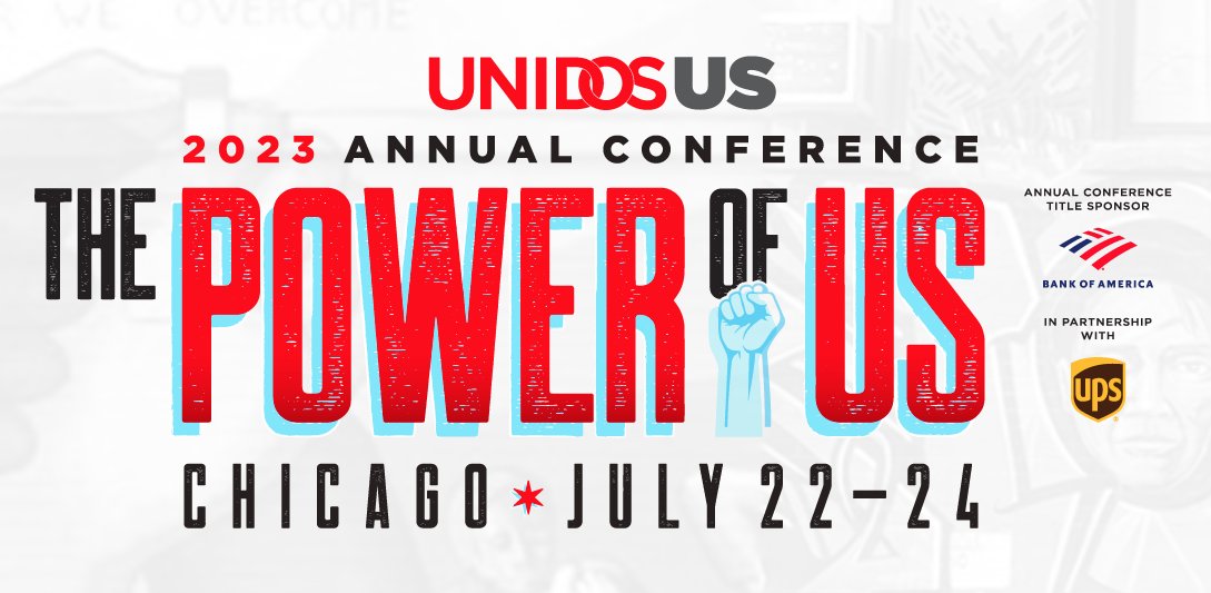 vivilopezgreen's tweet photo. Join us at the @WeAreUnidosUS Annual Conference #ThePowerOfUs in Chicago (July 22-24), where dozens of sessions discuss the #Latino perspective on pressing national issues &amp; how to create #socialchange. @VP #KamalaHarris is our keynote speaker. Register at https://t.co/qzDobESun1 https://t.co/lnxUqdJYkm