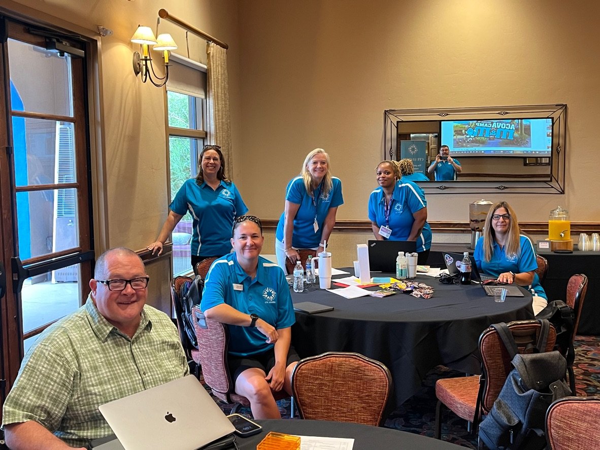 acovacte's tweet photo. If you haven't made it over to Casa Luna at the Hacienda del Sol Resort for Camp M&amp;M.  We look forward to seeing you soon! We are off to a great start with our Keynote Speaker Mr. Randy Gooch.  Come learn about Leading with Legacy!! https://t.co/PAsMJciKXR
