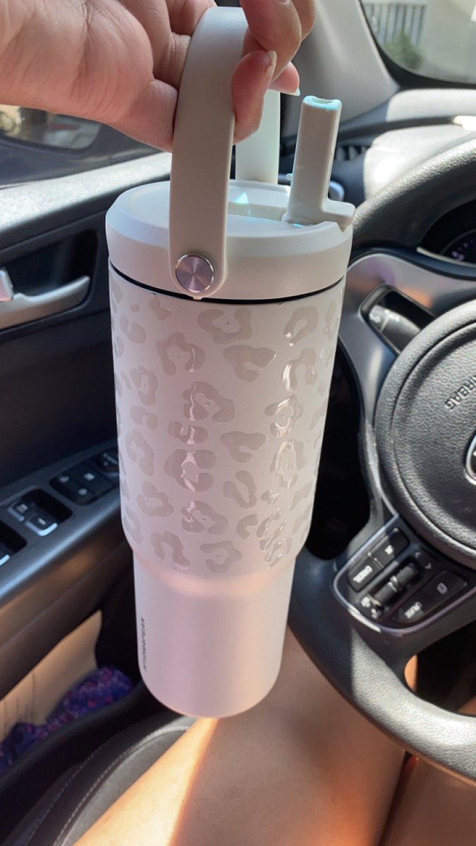 TigerAliyah's tweet photo. Introducing my new emotional support water bottle. Sorry to the other 25 in the cabinet 🫶🏼 https://t.co/wWjyfj0AL8