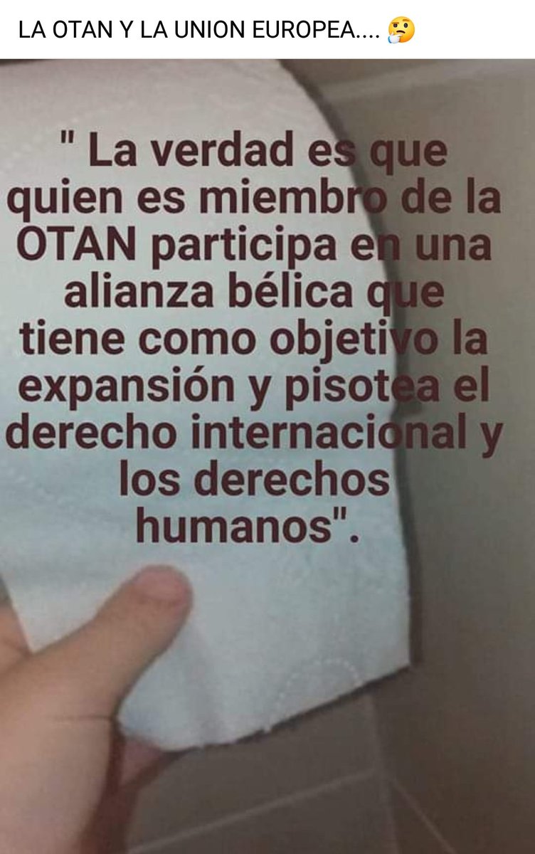 LA OTAN Y LA UNION EUROPEA..... 🤔