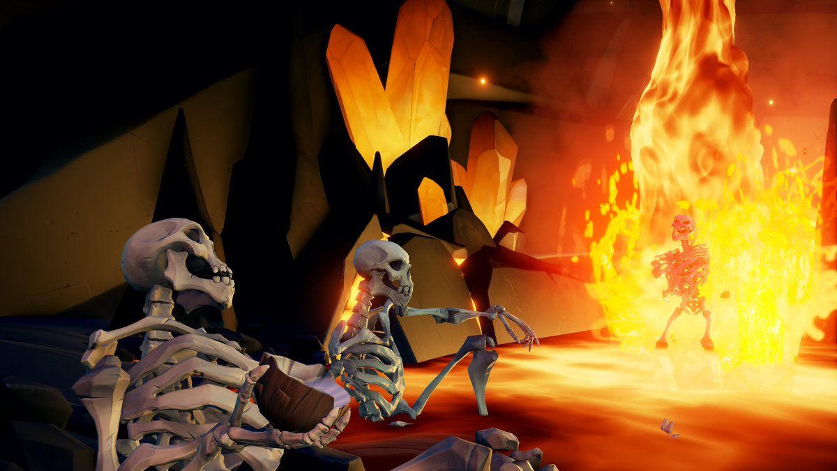 Skeletons on a vacation

Theme: The Devil's Roar

<a href="/SeaOfThieves/">Sea of Thieves</a>
#SeaOfThieves #SoTShot