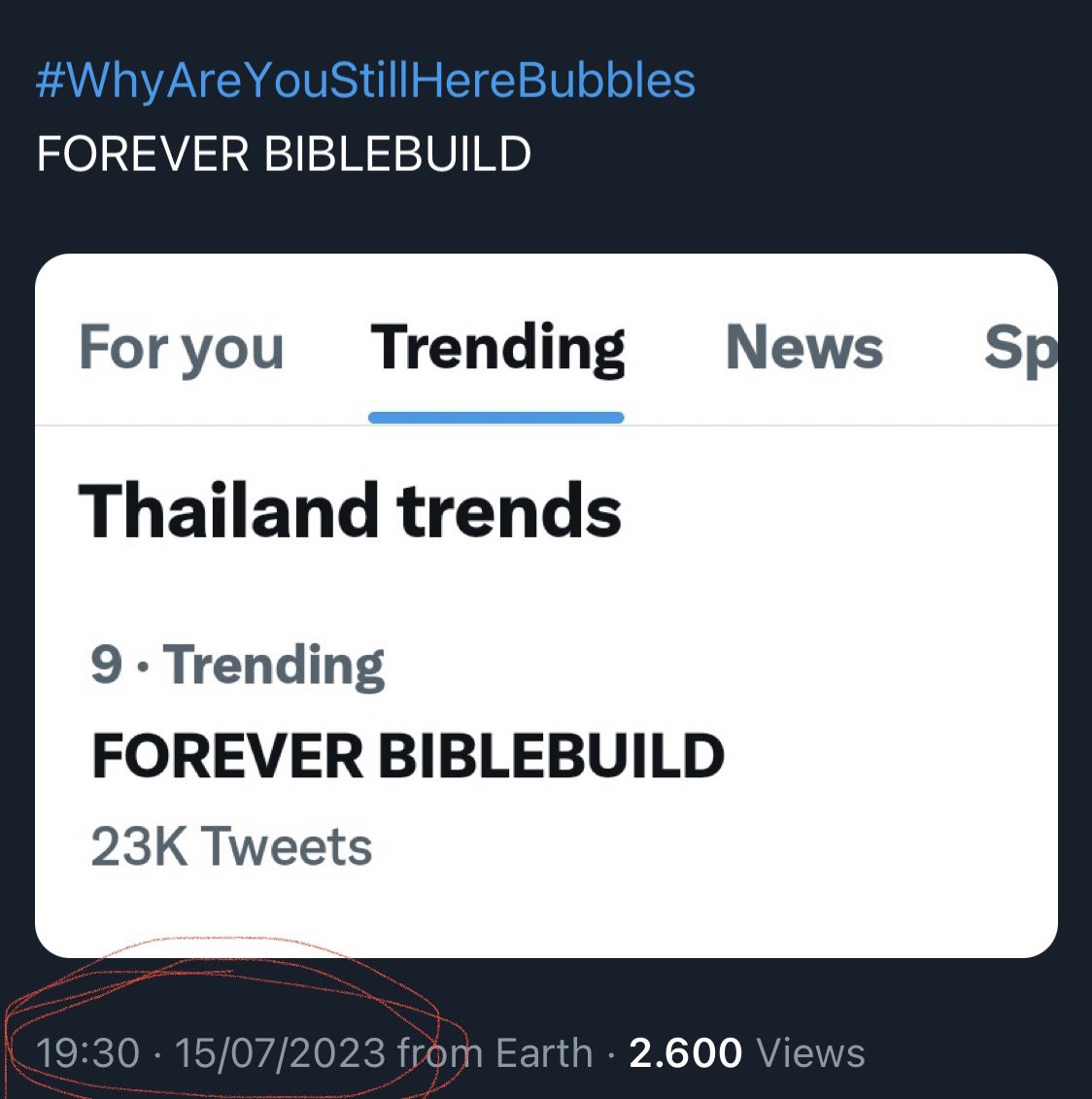 Just4fu62111390's tweet photo. 555 I say many time that #BibleBuild fans never got the expect fr #BibleWichapas &amp;today he once again proved it:🫧trended the #WhyAreYouStillHereBubble,a bit later,@biblesumett unfollowed @JakeB4rever.Just a coincidence?Remember this isn’t the 1st time he does it :) (1)
#Biblemay https://t.co/ailHxw94Mj