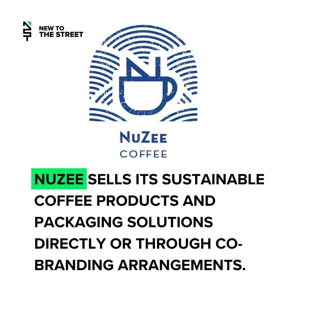 NewToTheStreet's tweet photo. @NuZeeCoffee sells its sustainable coffee products and packaging solutions directly or through co-branding arrangements.๐ฅBe sure to watch the full interview this Saturday at 3:30pm ET on @Newsmax TV.
#VitaCoffee #NuZee #BrewBag #SingleBrew #coffee #coffeeonthego #business #newtothestreet