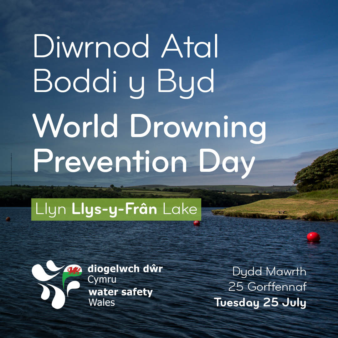 DwrCymru's tweet photo. Tuesday 25th July is World Drowning Prevention Day.

We’re holding an open day at Llys-y-Frân lake on behalf of Water Safety Wales to raise awareness of the dangers of unauthorised swimming in reservoirs and how to enjoy water around Wales safely.

https://t.co/s7c48bFByU https://t.co/bZmerSmq6B