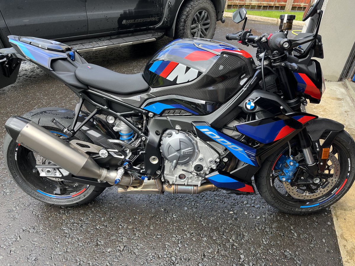 bomber750's tweet photo. New bike day 😁 first new bike ever and I think this is number 44 but I could have missed a few , can’t wait for some dry roads to get this thing run in and opened up https://t.co/fKWxJtzyaS