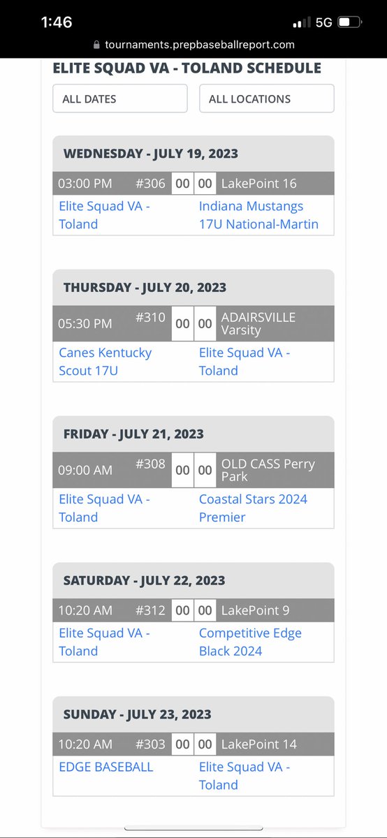 Looking forward to being in Atlanta next week for the PBR National Championships, below is our schedule.