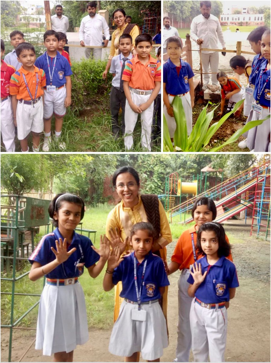 hpgasdelhi's tweet photo. 🎉Proud to celebrate HPCL's 49th Foundation Day with Balaji Public School, Faridabad!🤝A day of unity &amp; environmental commitment as we planted tree saplings with the students and  pledged to care for a greener, cleaner environment.🌍💚
#HPCLFoundationDay #49सालबेमिसाल @HPCL https://t.co/iuG8CF8VKu