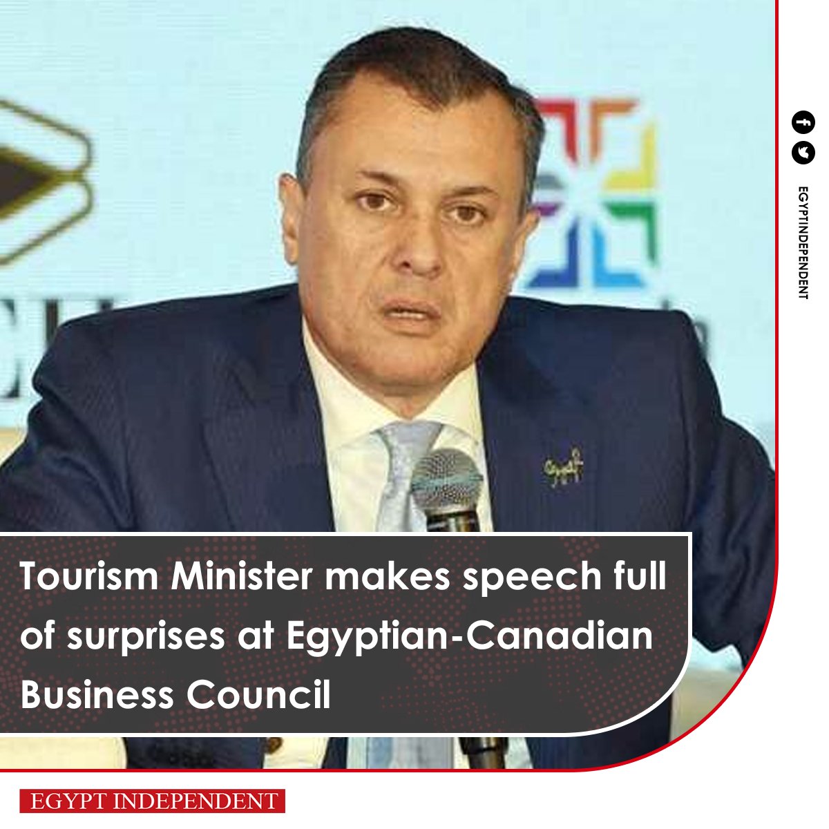 #AMAY| Tourism Minister makes speech full of surprises at Egyptian-Canadian Business Council
tinyurl.com/4anbken3