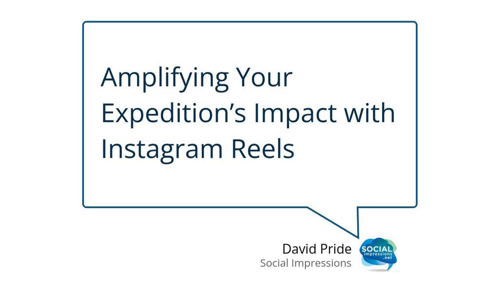 DavidaPride's tweet image. 🧭 Navigate the world of social media like a true explorer! Learn to use Instagram Reels to amplify your expedition's impact in our latest blog: bit.ly/3Nec9ii

#Exploration #ecad #explorersclub #SocialMediaStrategy