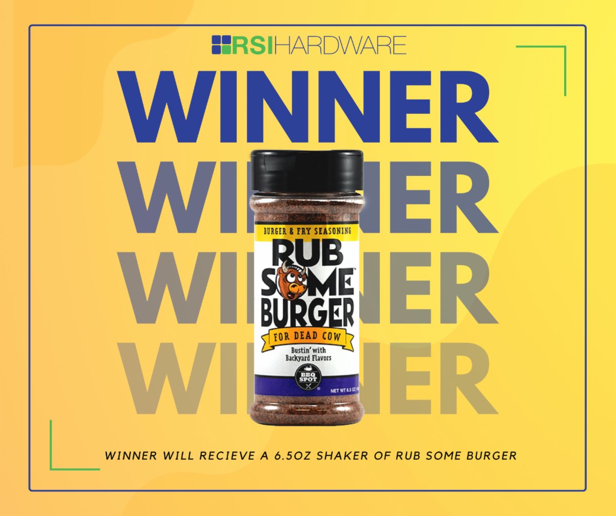 RsiHardware's tweet image. Congratulations to our WINNER 
Stop in and claim your prize! 🏆