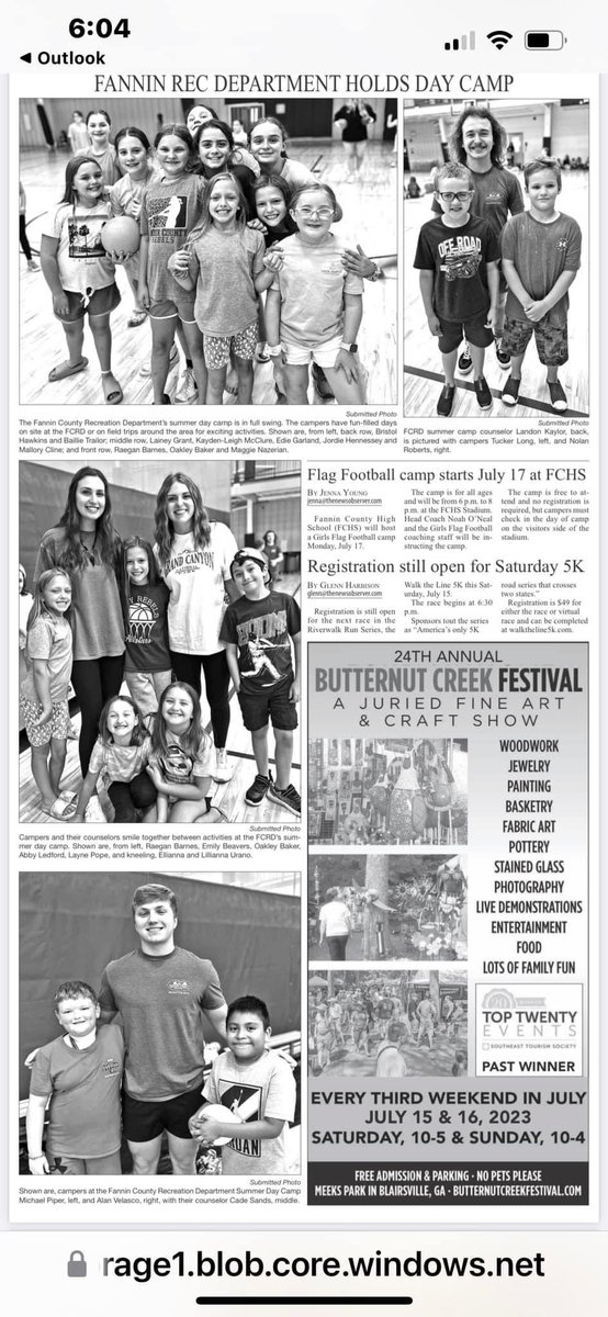 Fannin County Rec tweet media