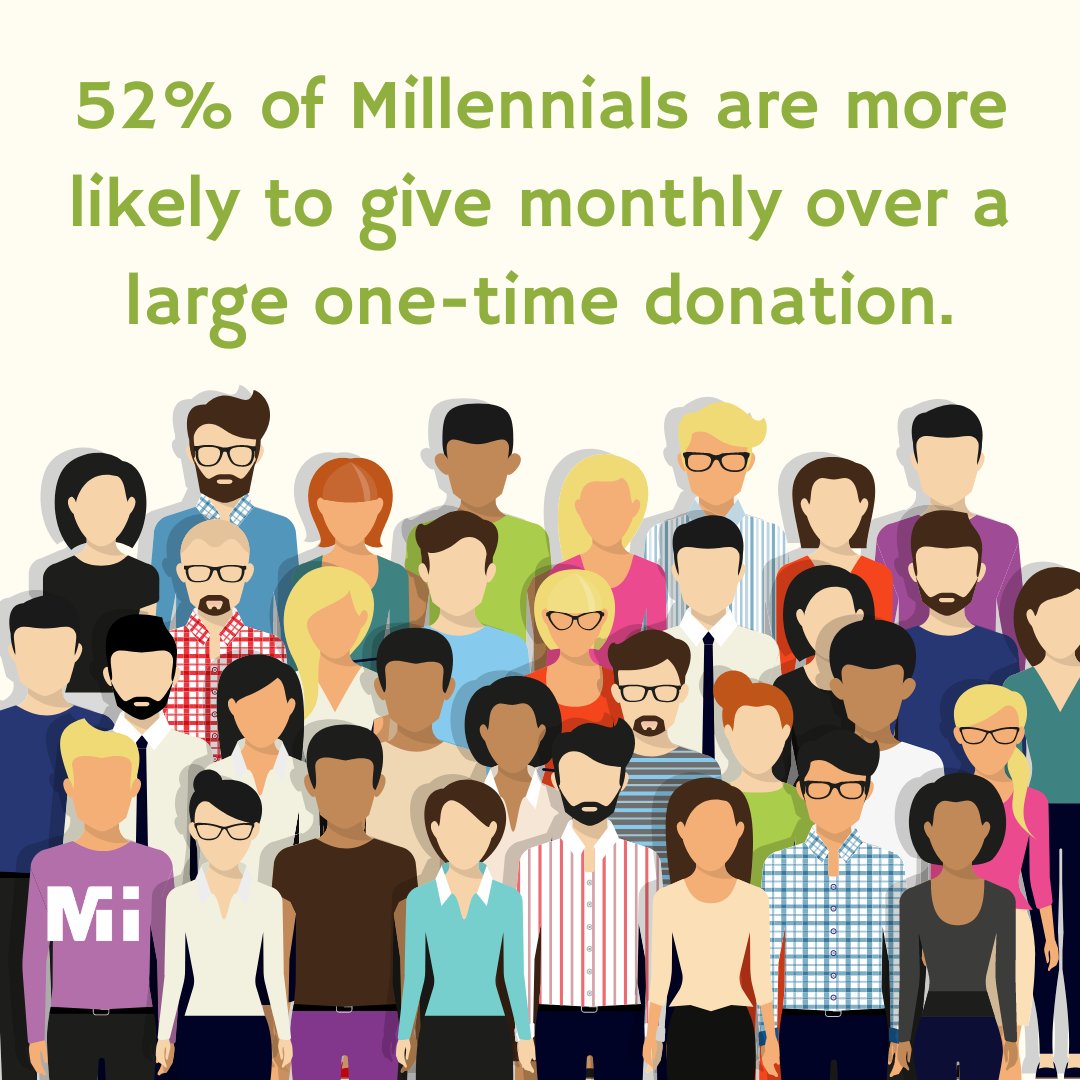 Younger donors look for hands-on engagement and involvement with the organizations they support. They often develop close relationships with the organizations they choose to support.   - The Future of Giving, Forbes Nonprofit Council