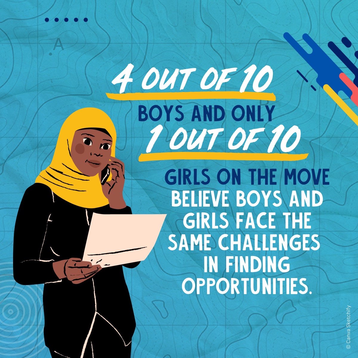 It’s #YouthSkillsDay!

This is what young people on the move have to say about career development 👇.

We must do more to equip youth with the knowledge, skills and opportunities they need to reach their full potential.

@UReportGlobal  #SkillsRightNow