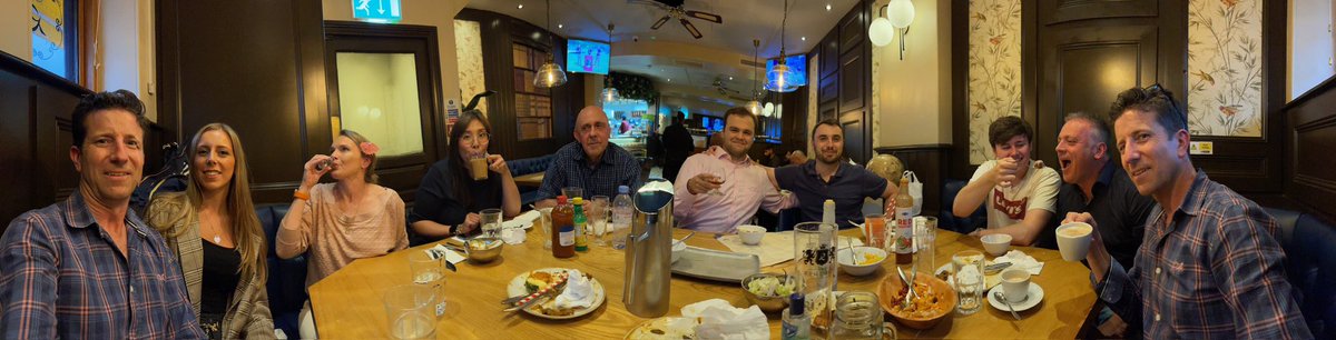 FlyingPigHelis's tweet photo. Wonderful team event last night hosted at student Rahul’s Indian/Kenyan fusion restaurant @RegencyClubUK in Edgeware, we were treated to amazing cocktails accompanied delicious food - Thank you Rahul
#fridaynight #team #flyingfamily #nightout #indiancuisine #weekend #pilot https://t.co/g6ZD05mmyN