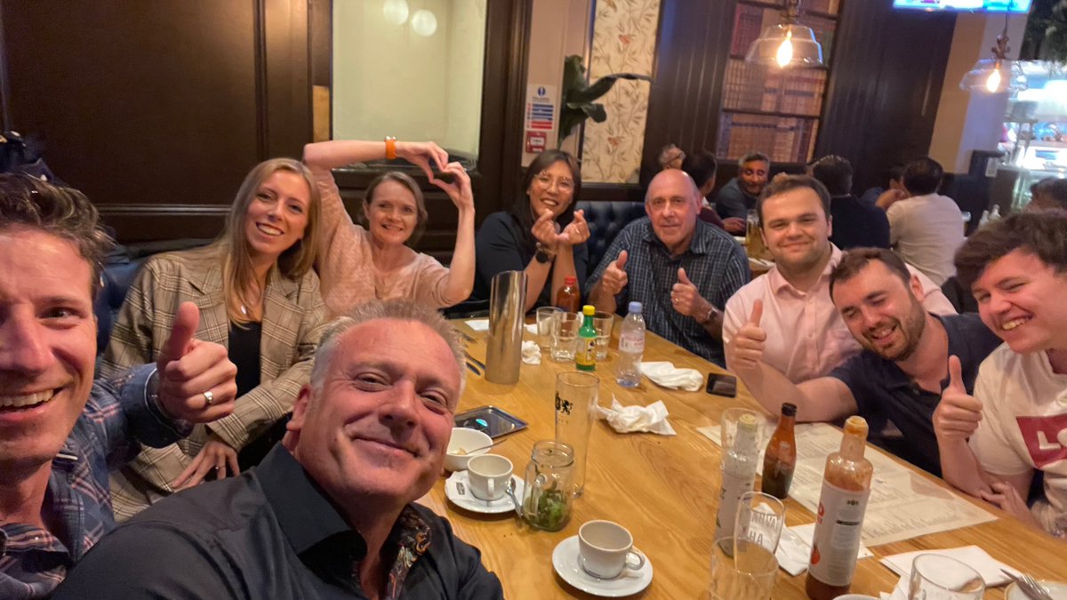 FlyingPigHelis's tweet photo. Wonderful team event last night hosted at student Rahul’s Indian/Kenyan fusion restaurant @RegencyClubUK in Edgeware, we were treated to amazing cocktails accompanied delicious food - Thank you Rahul
#fridaynight #team #flyingfamily #nightout #indiancuisine #weekend #pilot https://t.co/g6ZD05mmyN