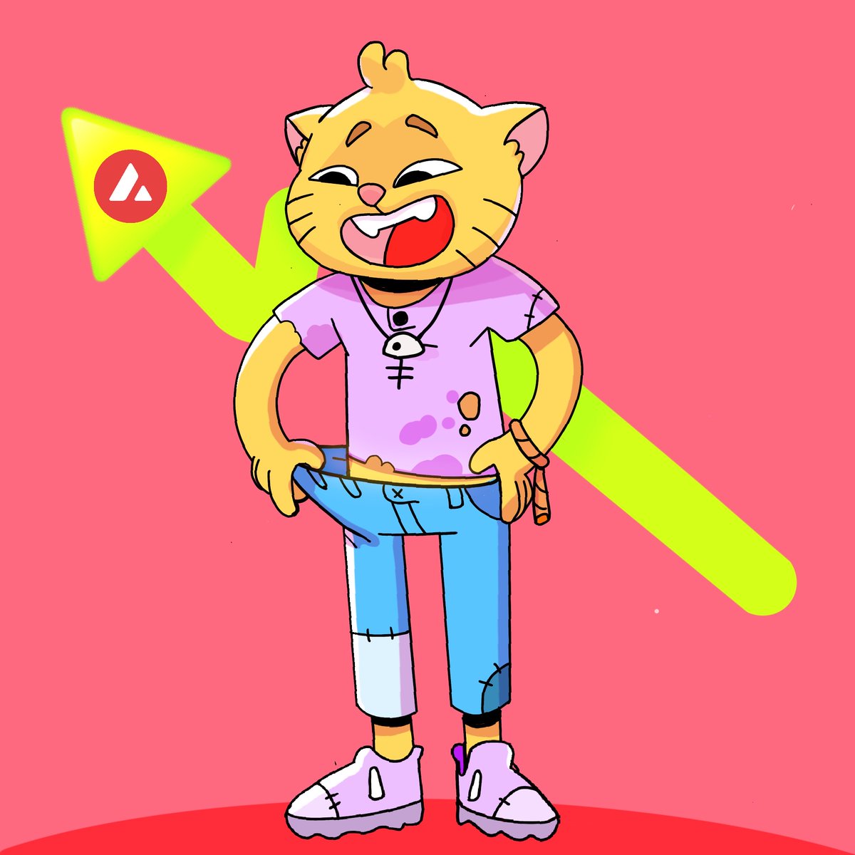 When avax is up i'm up 😁