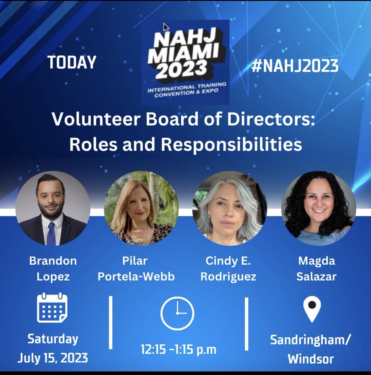 Want to learn how to be a strong leader then come to our #NAHJ2923 session.