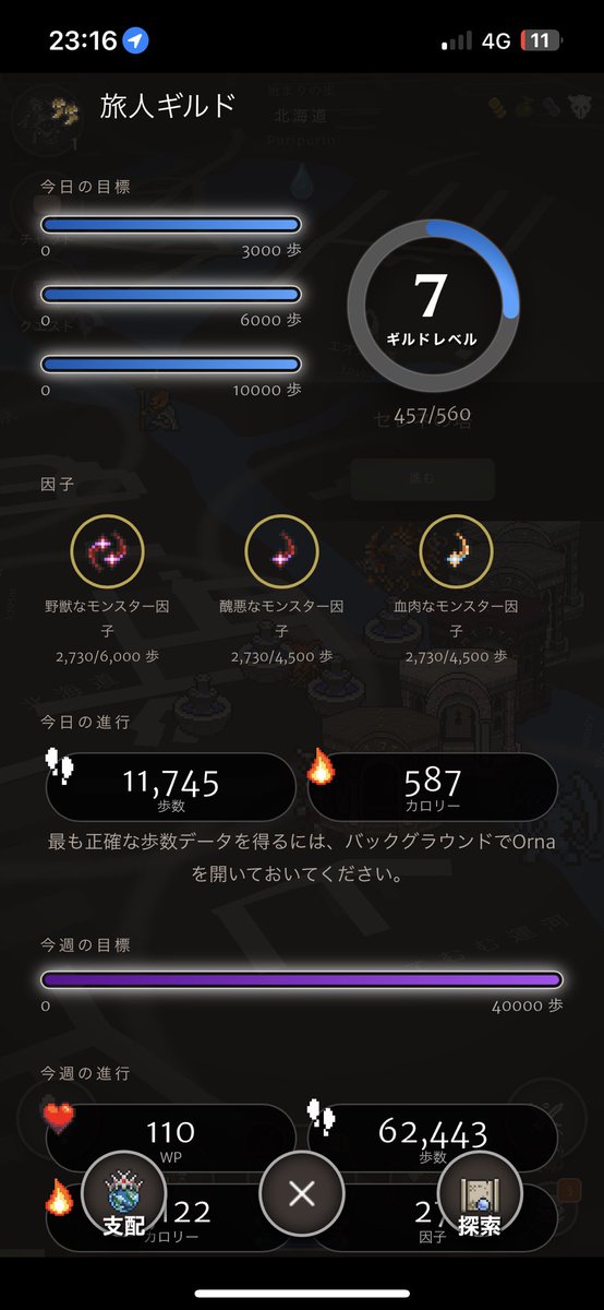 Orna_Non_jp's tweet photo. 今日も一万歩 #ornarpg https://t.co/zTRvwS3sqP