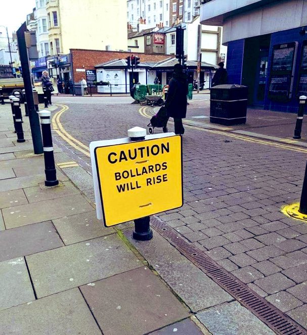 While we’re worrying about AI, the bollards are planning a global revolution