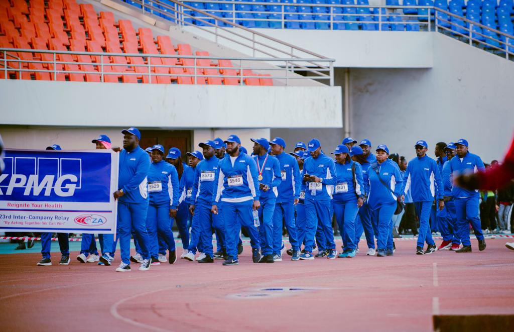 KPMGZambia's tweet photo. KPMG today participated in this year’s Intercompany relay held at Heroes Stadium. It was an exhilarating day filled with activity and laughter!
#KPMG #IntercompanyRelay https://t.co/4U3whnn7uO