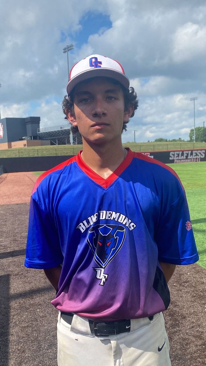 Xroads_Baseball's tweet photo. ⚾📷 𝙋𝙇𝘼𝙔𝙀𝙍 𝙊𝙁 𝙏𝙃𝙀 𝙂𝘼𝙈𝙀 📷⚾

Nathan Powers | 2024 | OF/2B | Oak Forest HS (@OFBbaseball)

Goes 6.2IP w/ 2K in the W for Oak Forest Blue Demons.

#MidwestChampionships https://t.co/778yJyfqm4