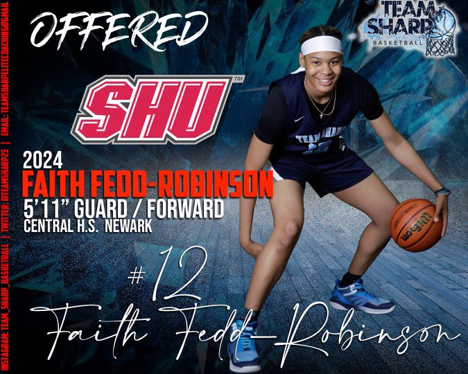grateful to have received another offer from sacred heart university ❤️