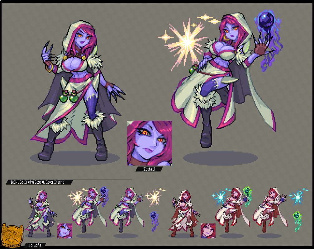 Skebドット絵 Zephirel
#Skeb #ドット絵 #pixelart