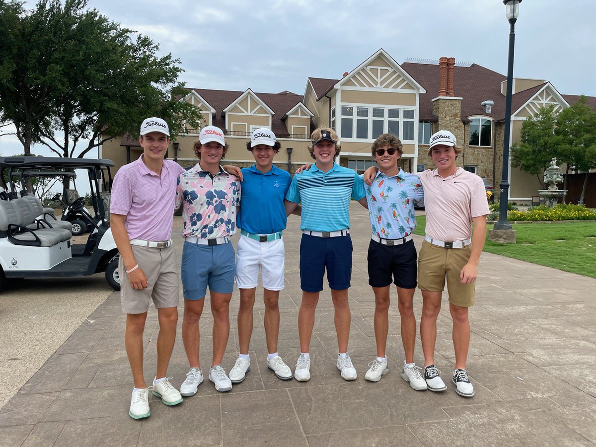 Boys are taking on The Tribute at The Colony in their 2nd practice round, a course designed to honor the most famous and challenging holes in all of Scotland.

Having a blast so far in the Texas heat! 

Excited for round 1 of the <a href="/NationalHSGolf/">National High School Golf Association</a> tourney Monday!

<a href="/wfsheyenne/">Sheyenne High School</a>