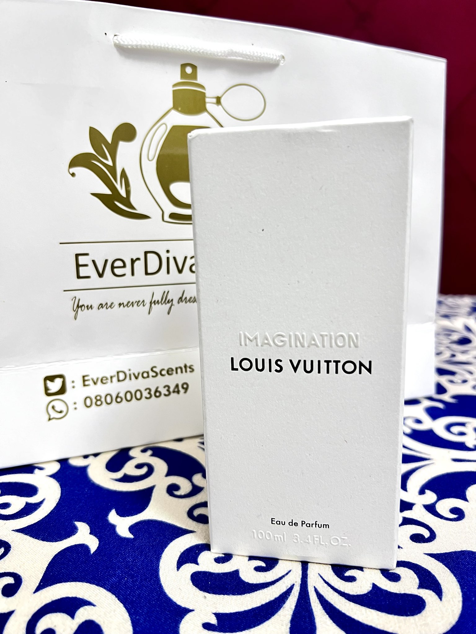 EVERDIVASCENTS best perfume plug on X: Restocked Louis Vuitton imagination  in edp 100ml Price:470,000 Please retweet  / X