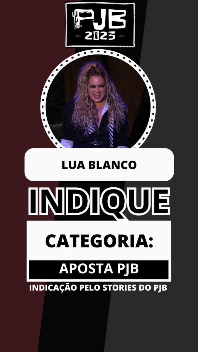l_cearenses's tweet photo. A primeira fase do Prêmio Jovem Brasileiro começou!!

As indicações começam pelo stories do instagram PJB (premiojovem)

Vamos indicar Lua Blanco na categoria APOSTA PJB! 

#LuaBlanco #pjb #cantora #fandom #lunaticos #luablancoeaorbita https://t.co/fVAxsccSA4