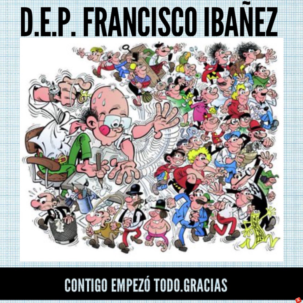 alberoman's tweet photo. Universo Ibáñez: Mortadelo y Filemón, Pepe Gotera y Otilio, Rompetechos , El Botones Sacarino,Etc. https://t.co/1cYjDJdrt3