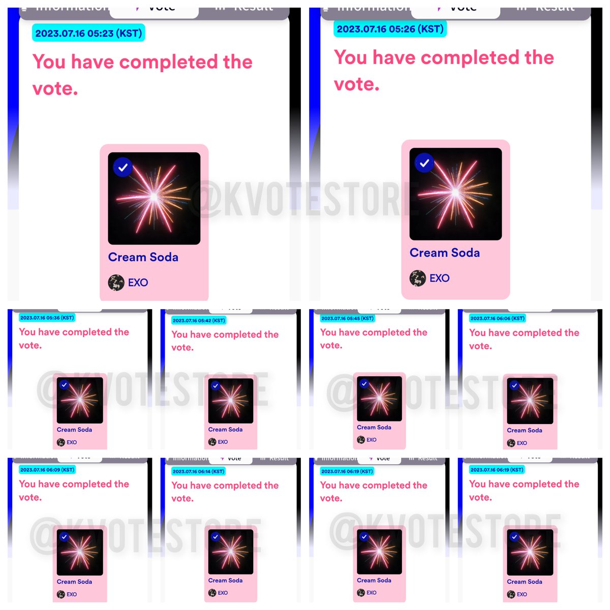 KPOP VOTE STORE tweet media