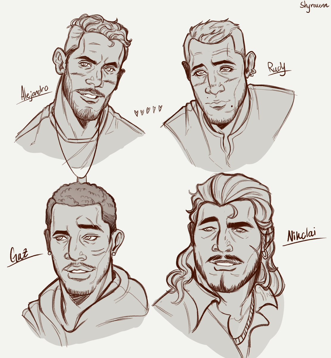 Just some headshot requests for practice! (Also including my version of Nikolai) 

#CoDFanart #alejandrovargas #nikolaicod #gazcod #rudycod