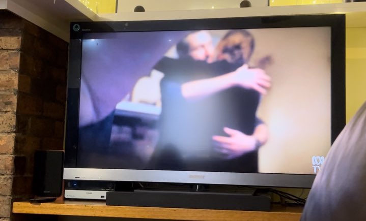 A national debut on the <a href="/abcnews/">ABC News</a> last night!

🎬

"Acting" in a reconstruction alongside <a href="/KH_Edwards/">Dr Kate Edwards</a>, helping illustrate the work of a Tasmanian Mortuary Transport Officer, (all produced by the wonderful Sarah Abbott)

🤩