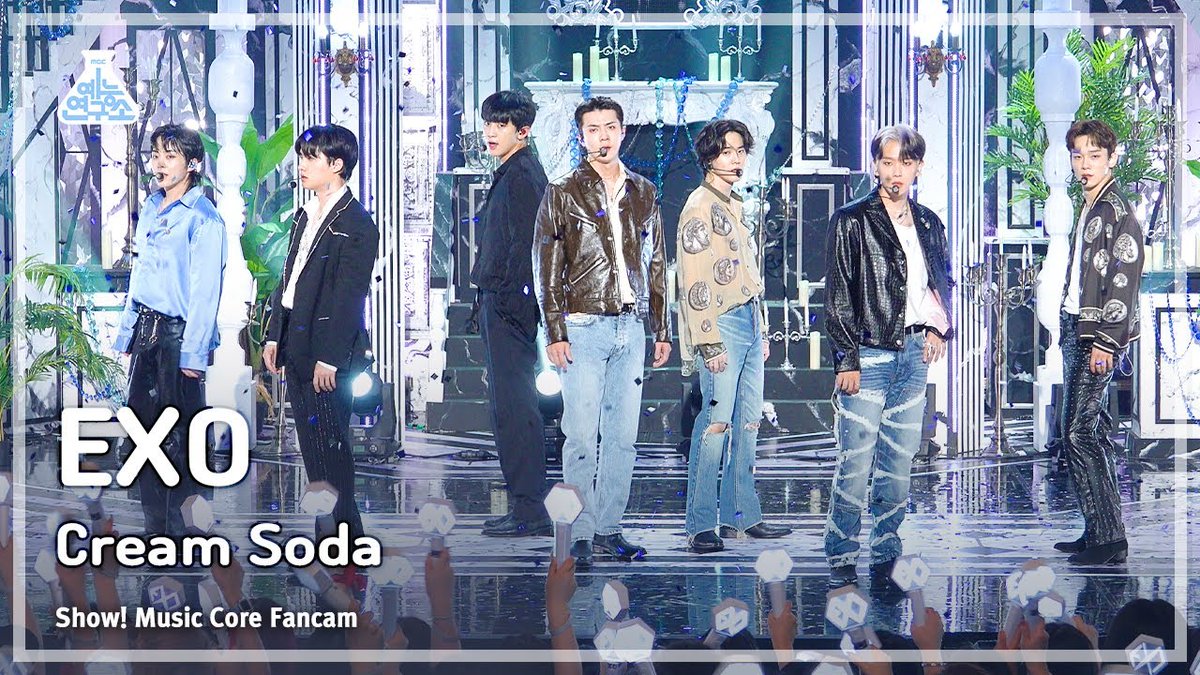 [VÍDEO] 230715 Actualización del canal MBCkpop con una FanCam de #EXO durante la actuación de 'Cream Soda' en el programa '쇼! 음악중심 (Show! Music Core)'. 📎youtube.com/watch?v=OrN96m… #EXO_EXIST #EXO_CreamSoda #엑소 @weareoneEXO