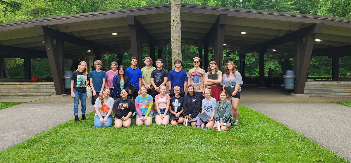 The NOHSMB Leadership is ready to go!  A great day with am amazing bunch of young leaders.....let the 23-24 season begin!  #eyeswithpride   <a href="/Brand_Dave/">Dave Brand</a> <a href="/NOCSEagles/">NorthOlmstedSchools</a> <a href="/FlagNohs/">NOHSEagletFlagTeam</a> @