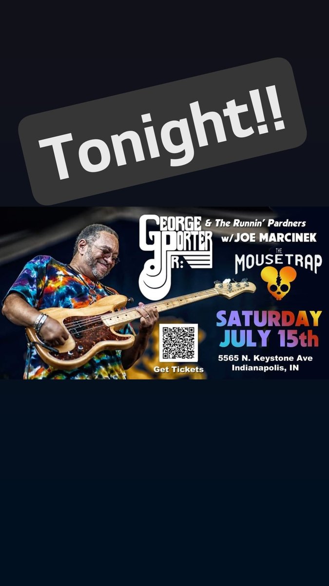 The Legendary George Porter Jr.- co-founder, bassist & vocalist for The Meters (along w/ Art Neville) is at @TheMousetrap tonight w/ Runnin' Pardners feat. Joe Marcinek! This a #mustseeshow !
Tix still available at the door. https://t.co/LPbJEKcHa3