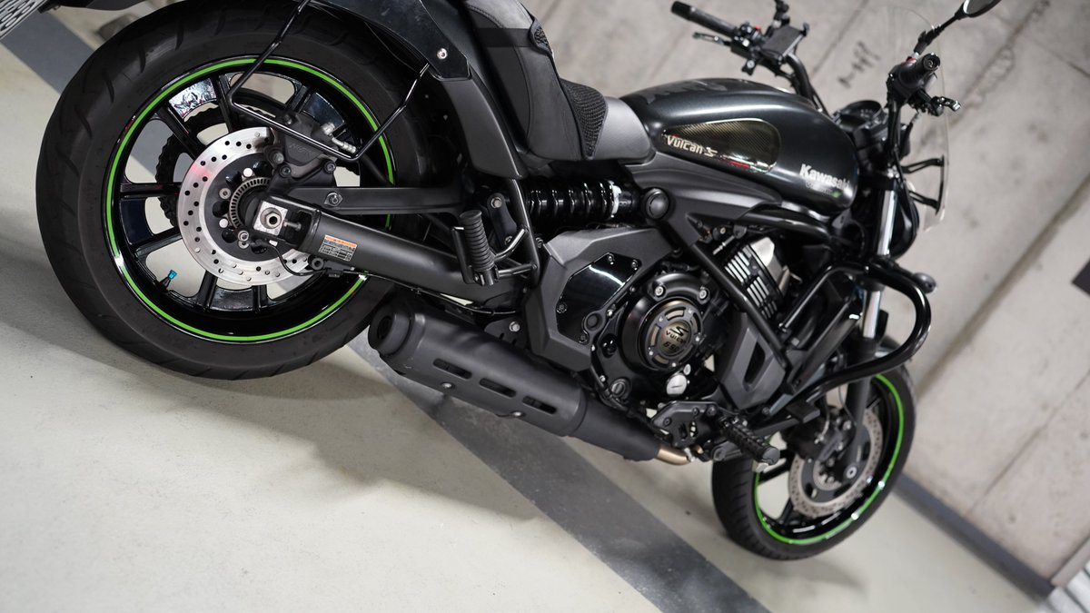 UdxCarwash's tweet image. バイク洗車・コーティング専門店モトエステ秋葉原UDX駐車場店SNAP　あずぅさん　KAWASAKI VulcanS　を洗車させて頂きました。ご利用ありがとうございました。#kawasaki #vulcans moto-gallery.com/kawasaki/vulca…