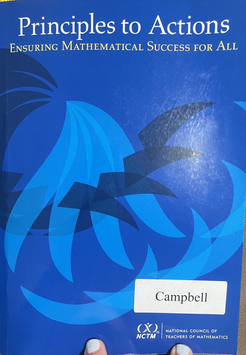MelAGCampbell's tweet photo. What does goal setting on a Saturday look like? Committing myself to ask more questions this year that make the math visible! @LauraAndKarina @NCTM #PrinciplesToAction @sheilaholt19 @AmstiUAH https://t.co/bFDbW9wHq0