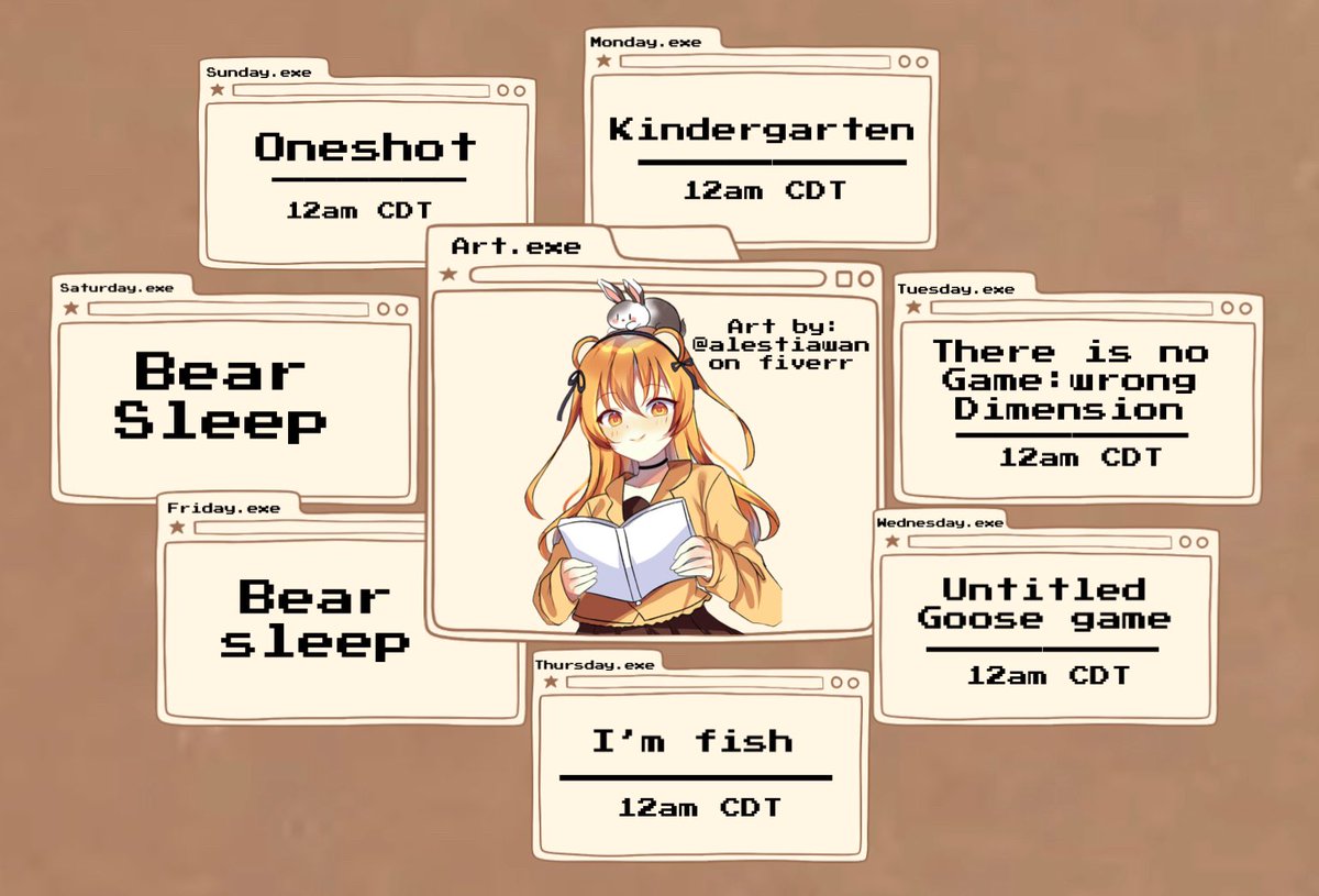 LunarB0ear's tweet photo. First schedule!!!!!!!!!!! 16 - 22 July
TAGS:
General:#lunarbear
Art;#beART
Live:#lunarlive
Assets: #bearASS
Meme.#funnybear
Thumbnails: #bearthumb
Clips: #bearclips https://t.co/mPSmpU3NUl