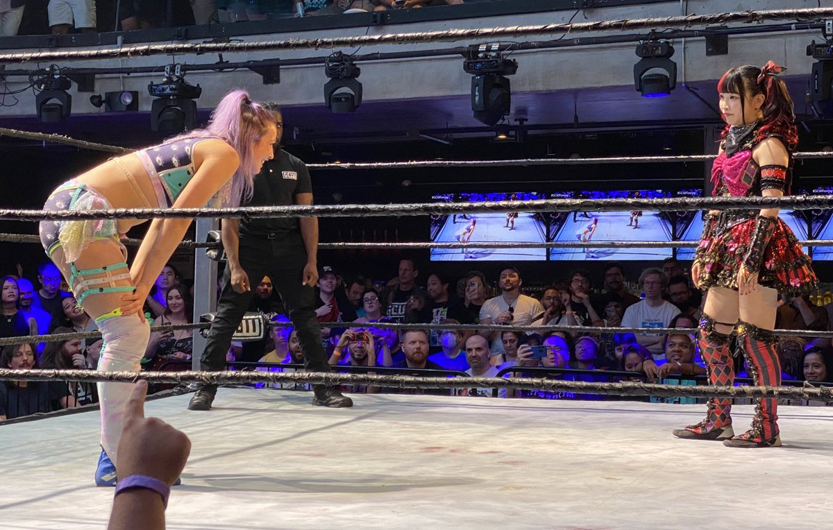 JoshPech's tweet photo. #GCWForever a thread.
If You Use My Pics Please Credit.
IG: notabeatle
@maki_itoh
(With a guest appearance by @thekingnickgage)
#MakiItō #MakiIto #MakiItoh #CutestInTheWorld #MDK #NickGage #TJPW @tjpw2013 @GCWrestling_ https://t.co/NdMQGvD24C