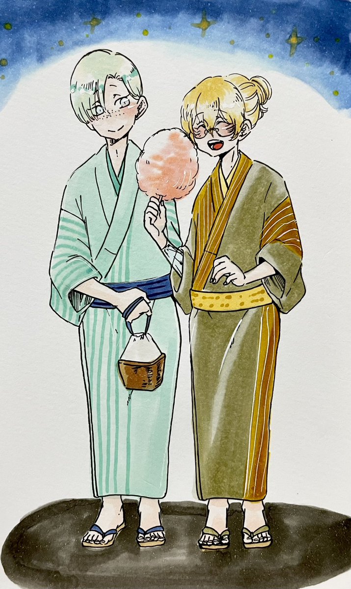 KuRoU0427's tweet photo. 夏祭り🏮👘✨ https://t.co/Fdd06i57Vn