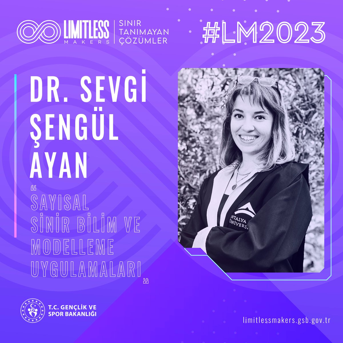 Cumartesi gününe Dr. Sevgi Şengül Ayan ile Sinir Bilim’in sırlarını öğreniyoruz!

#lm2023 #gsb #limitlessmakers

<a href="/gencliksporbak/">Gençlik ve Spor Bakanlığı 🇹🇷</a> @oa_bak