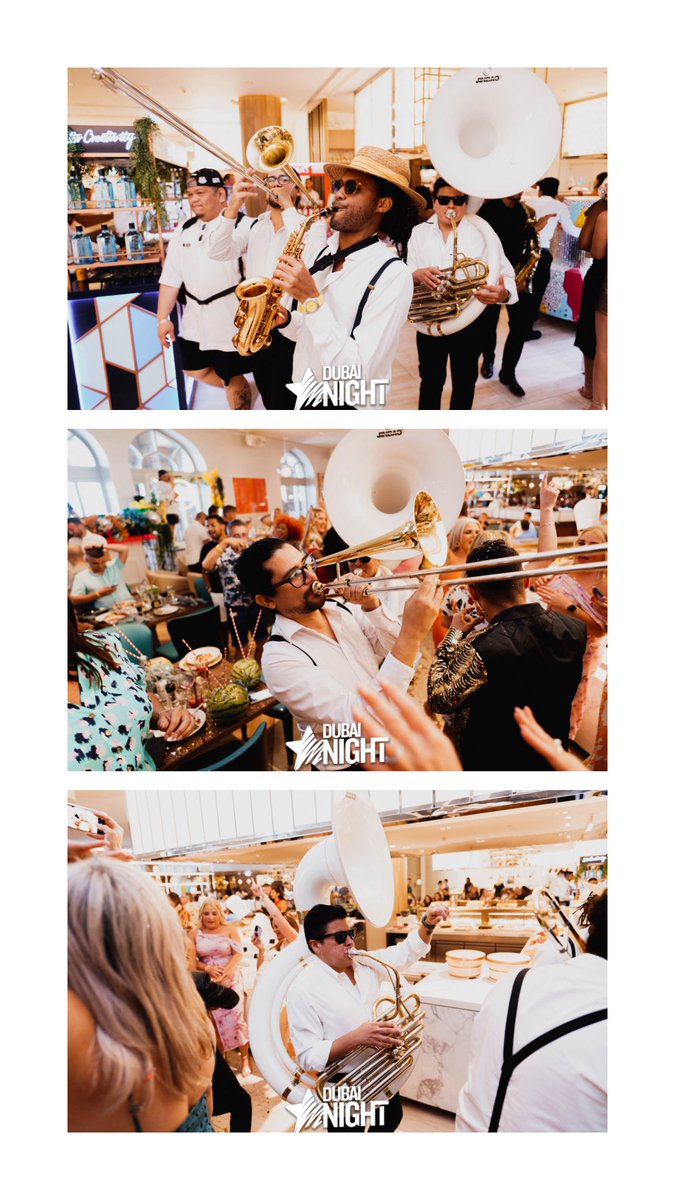 jorgetrombondxb's tweet photo. It’s summer brunch time 🤪

#trombone #saffronbrunch #dubai #dubaibrunch #music https://t.co/qe2lLsr83j