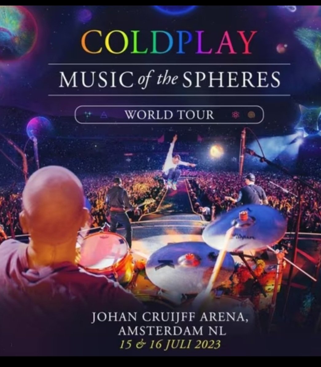 #ColdplayAmsterdam